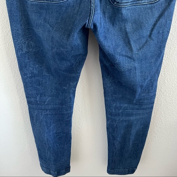 Pilcro & The Letterpress Button Fly Faint Printed Pants Printed Denim 26 - Picture 7 of 11